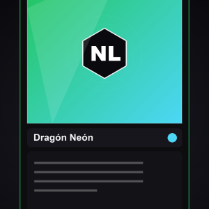Carta TCG · Dragón Neón